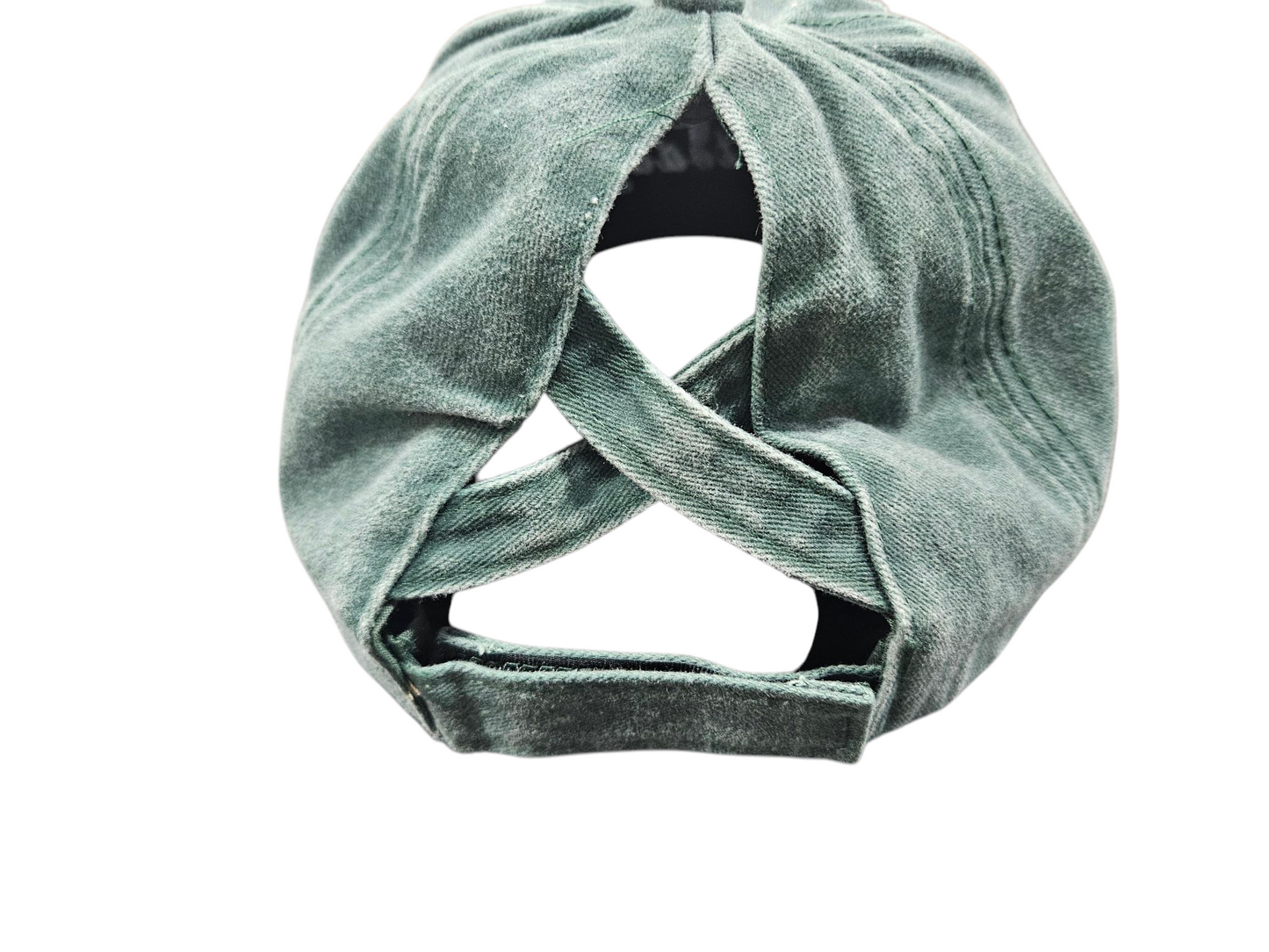 'I am not okay!' Criss-Cross Pony tail Hat