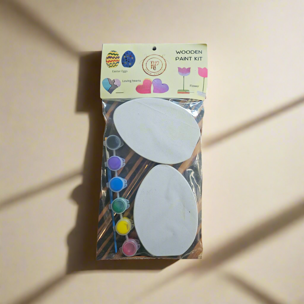 Easter Egg Wooden paint kits