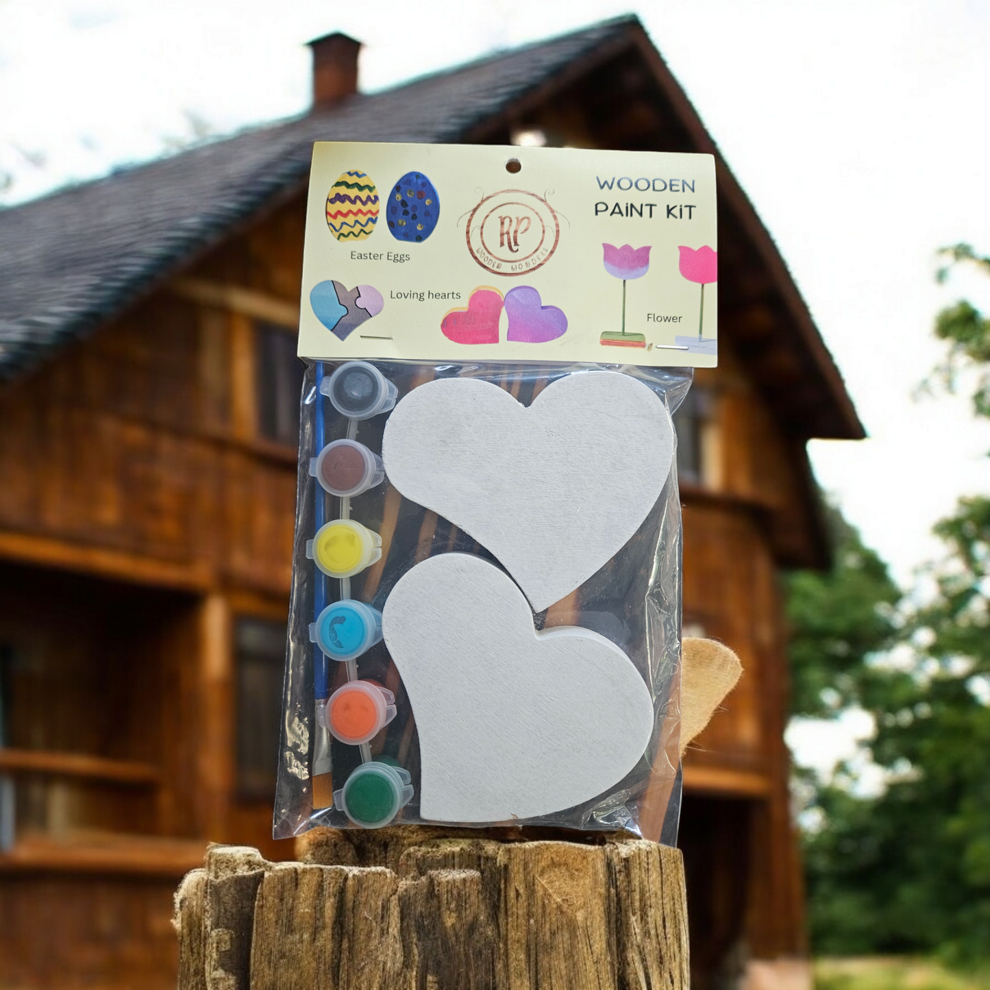 Loving Hearts Paint Kit