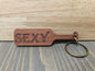 Wooden Paddle Keychains