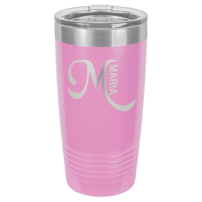 Custom Engraved Tumbler - 20oz