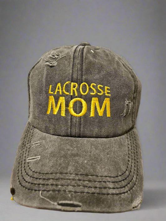 'Lacrosse Mom' Criss-cross Pony Tail